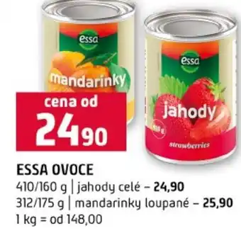 Terno Essa ovoce nabídka