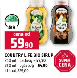 Terno Country life bio sirup nabídka