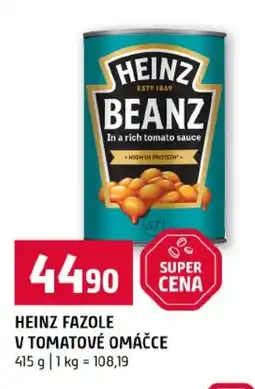 Terno Heinz fazole v tomatové omáčce nabídka