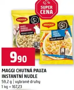 Terno Maggi chutná pauza instantní nudle nabídka