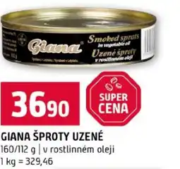 Terno Giana šproty uzené nabídka