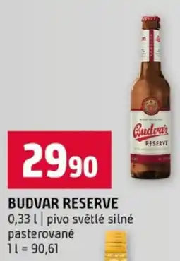 Terno Budvar reserve nabídka