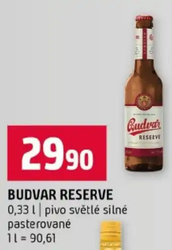 Terno Budvar reserve nabídka