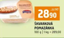 Terno Škvarková pomazánka nabídka