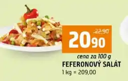 Terno Feferonový salát nabídka