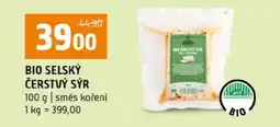 Terno Bio selský čerstvý sýr nabídka