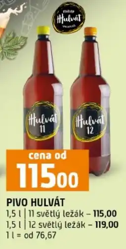 Terno Pivo hulvát nabídka
