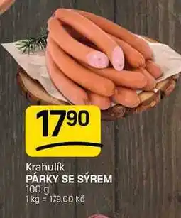 Flop Krahulik PÁRKY SE SÝREM nabídka