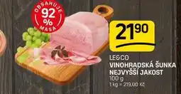 Flop LE&CO VINOHRADSKÁ ŠUNKA NEJVYŠŠÍ JAKOST nabídka