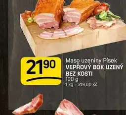 Flop Maso uzeniny Písek VEPŘOVÝ BOK UZENÝ BEZ KOSTI nabídka