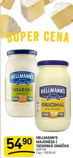Flop HELLMANN'S MAJONEZA TATARSKÁ OMÁČKA nabídka
