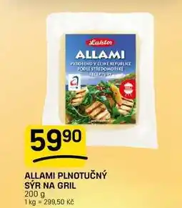 Flop ALLAMI PLNOTUČNÝ SÝR NA GRIL nabídka