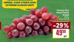 Billa Hrozny révy vinné Candy Snaps nabídka