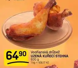 Flop Vodňanská drůbež UZENÁ KUŘECÍ STEHNA nabídka
