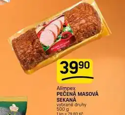 Flop Alimpex PEČENÁ MASOVÁ SEKANÁ vybrané druhy nabídka