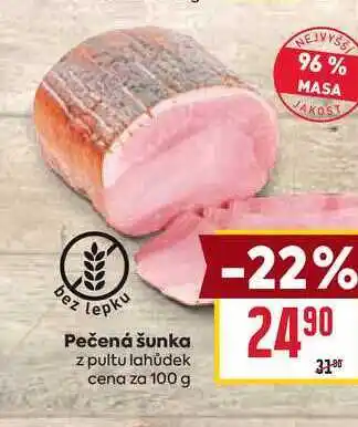 Billa Pečená šunka nabídka