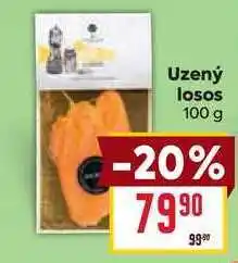 Billa Uzený losos nabídka