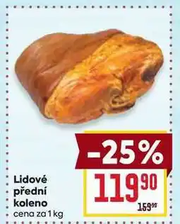 Billa Lidové přední koleno cena za nabídka
