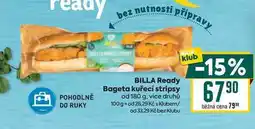 Billa BILLA Ready Bageta kuřecí stripsy od nabídka