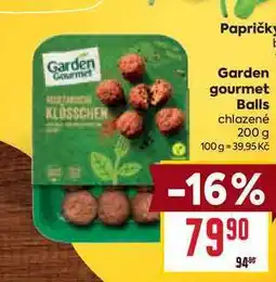 Billa Garden gourmet Balls chlazené nabídka