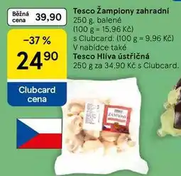 Tesco Tesco Žampiony zahradní, 250 g, balené nabídka