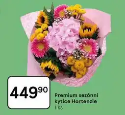 Tesco Premium sezónní kytice Hortenzie, 1 ks nabídka