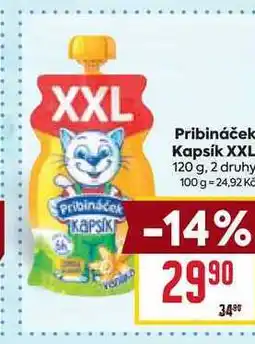 Billa Pribináček Kapsík XXL nabídka