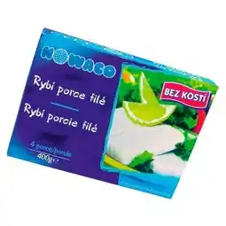 Billa Nowaco Rybí porce filé 4 ks 400g nabídka