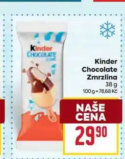 Billa Kinder Chocolate Zmrzlina nabídka