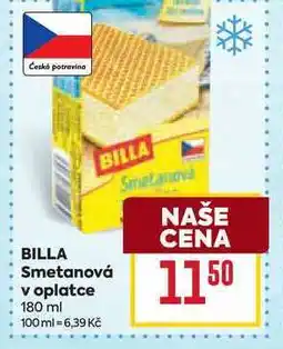 Billa BILLA Smetanová v oplatce nabídka