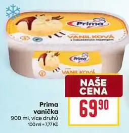 Billa Prima vanička nabídka