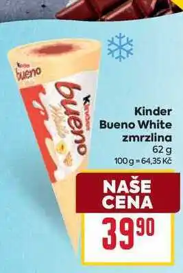 Billa Kinder Bueno White zmrzlina nabídka