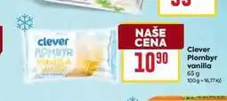 Billa Clever Plombyr vanilla nabídka