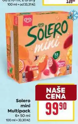 Billa Solero mini Multipack nabídka