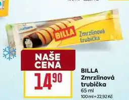 Billa BILLA Zmrzlinová trubička nabídka