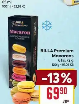 Billa BILLA Premium Macarons 6 ks, 72 g250 nabídka