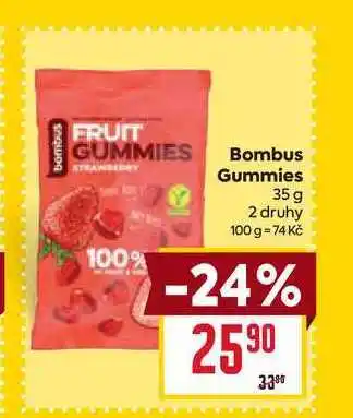 Billa Bombus Gummies nabídka