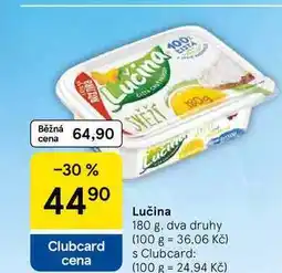 Tesco Lučina Žervé sýr nabídka