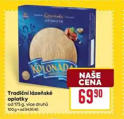 Billa Tradiční lázeňské oplatky od nabídka