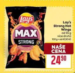 Billa Lay's Strong Hot Wings od nabídka