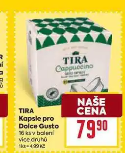Billa TIRA Kapsle pro Dolce Gusto 16 ks nabídka