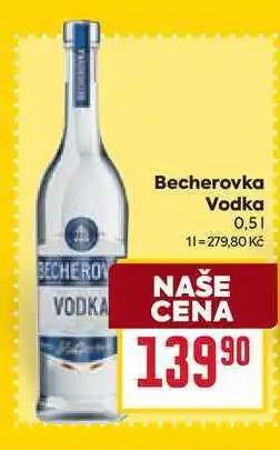 Billa Becherovka Vodka 0,51 nabídka