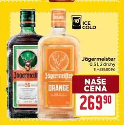 Billa Jägermeister 0,51 nabídka