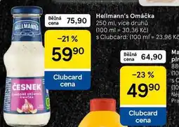 Tesco Hellmann's Omáčka, 250 ml, více druhů nabídka