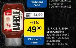 Tesco Spak Omáčka, 320 ml, více druhů nabídka