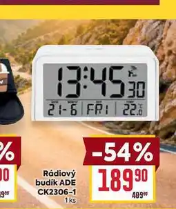 Billa Rádiový budík nabídka