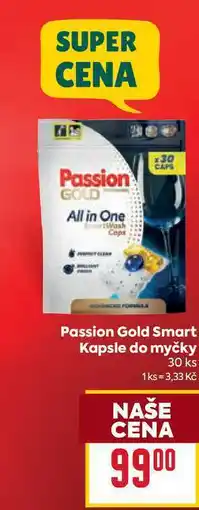 Billa Passion Gold Smart Kapsle do myčky 30 ks nabídka