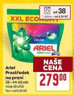 Billa Ariel Prostředek na praní 38-44 dávek nabídka