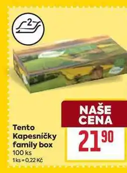 Billa Tento Kapesníčky family box 100 ks nabídka