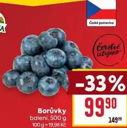 Billa Borůvky nabídka